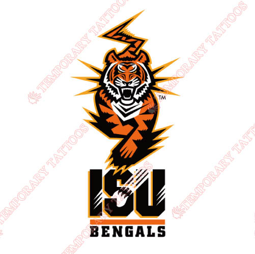 Idaho State Bengals Customize Temporary Tattoos Stickers NO.4583